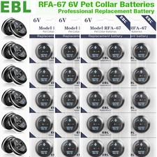 6V RFA-67 Batteries for
